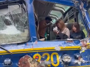 Turista Rondoniense registra momentos de tensão em acidente de trem no Peru