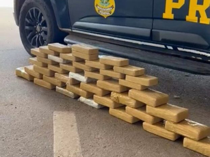 Em Vilhena, PRF apreende mais de 40 kg de entorpecentes