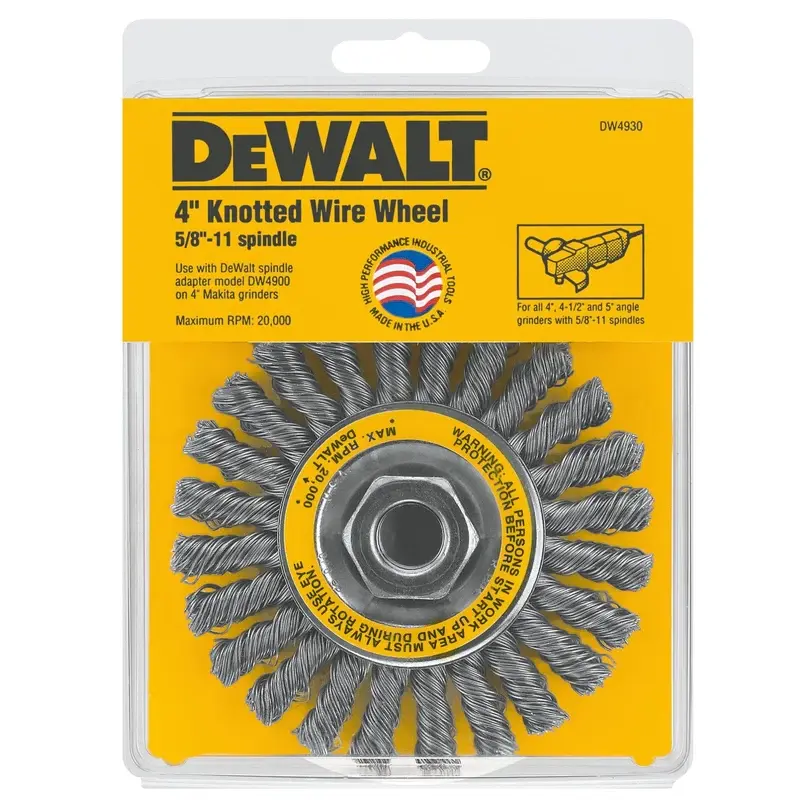 BLACK & DECKER CORPORATION, (THE) - ACCESSORIES DEWALT 4" X 5/8" - 11 FUL
