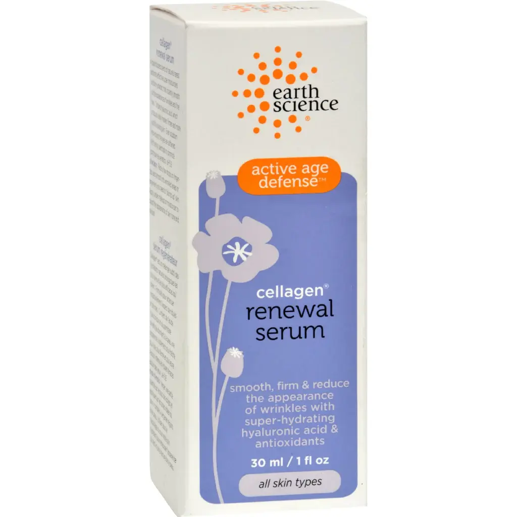 Earth Science Active Age Defense Cellagen Renewal Serum - 1 fl oz