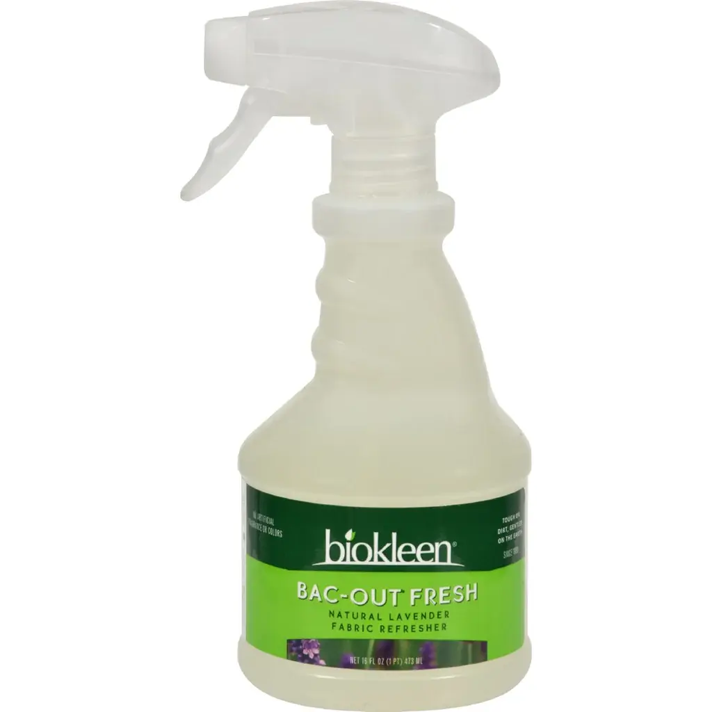 Biokleen Bac-Out Fresh Natural Fabric Refresher - Lavender - 16 Oz