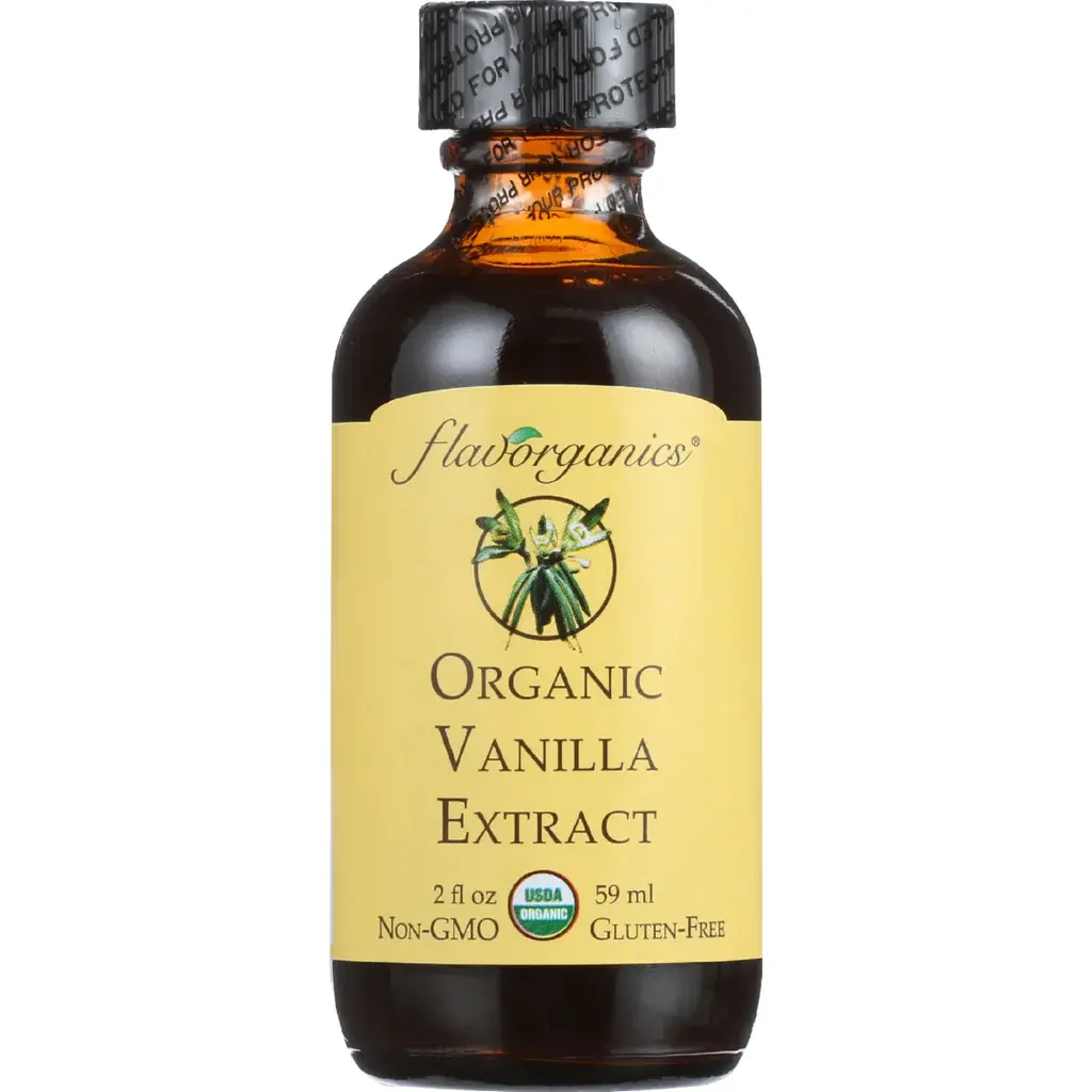 Flavorganics Extract - Organic - Vanilla - 2 oz