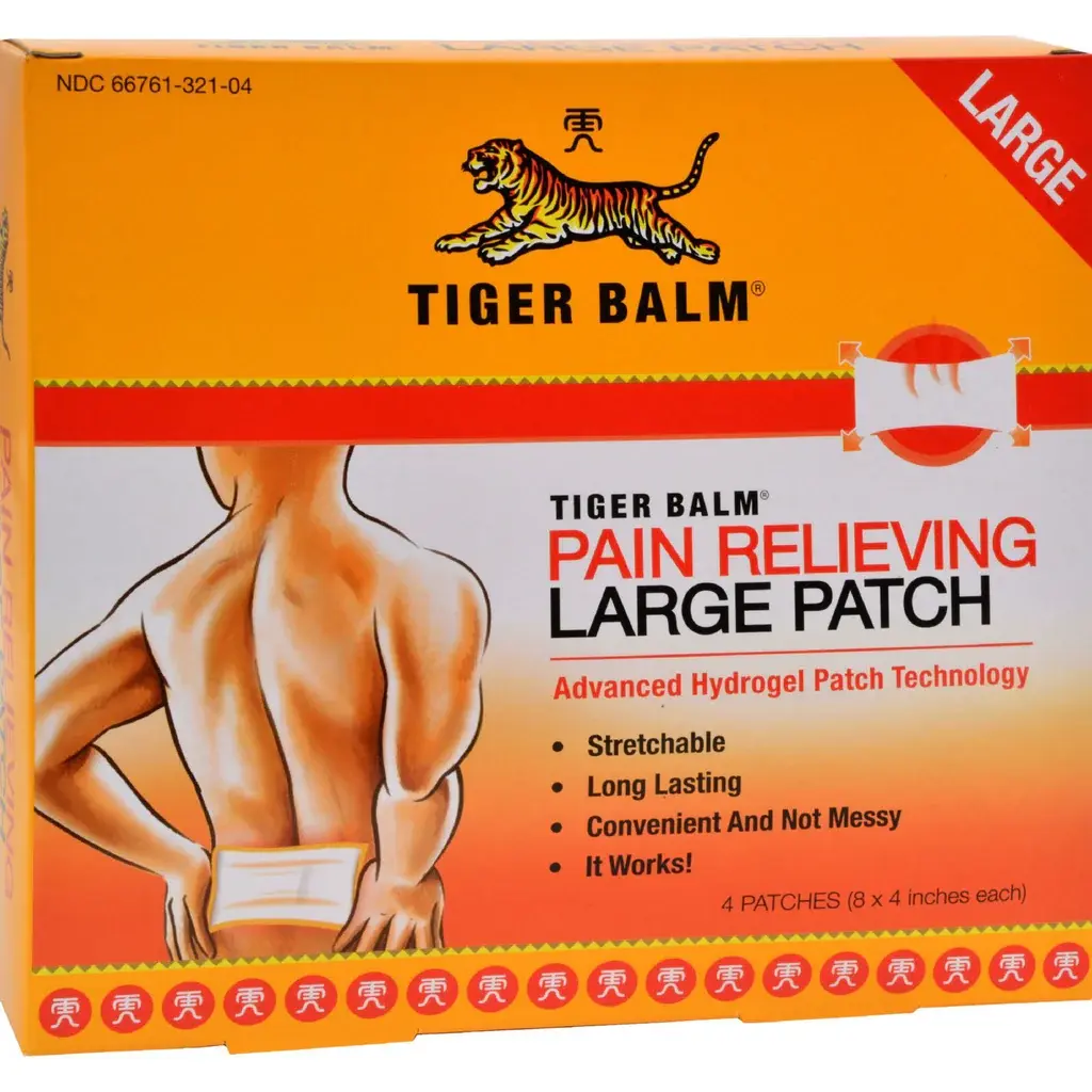 Tiger Balm Pain Relieving Large Patches