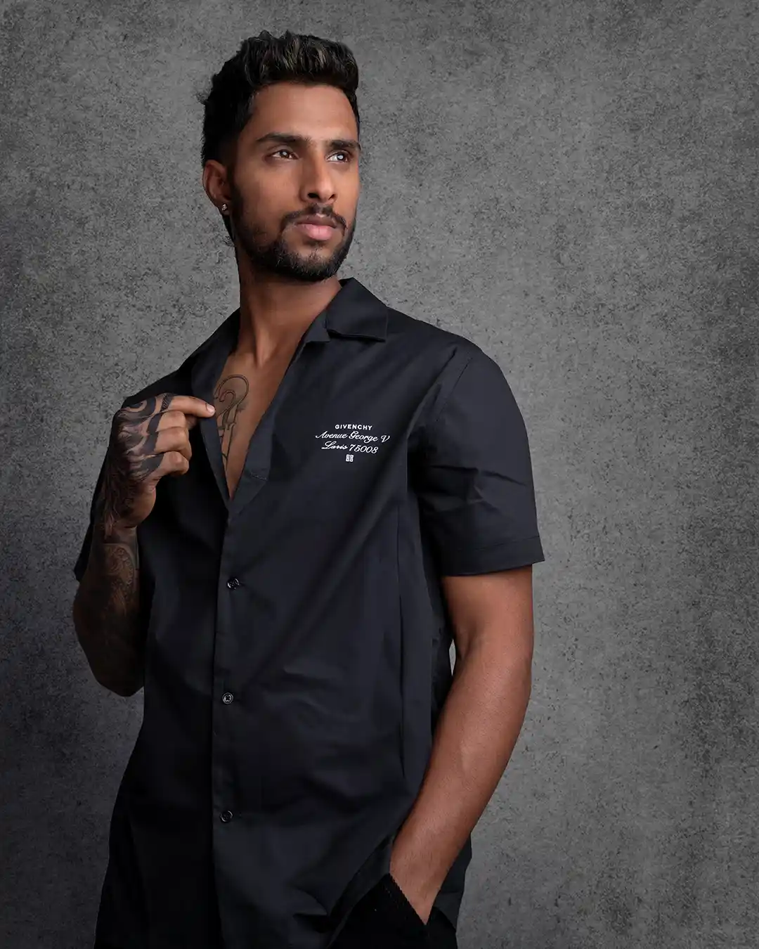 Tilak Verma at Aliens Tattoo