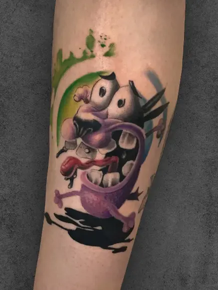 Courage the Cowardly Dog
tattoo