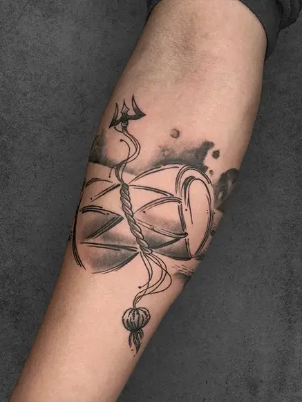 damaru tattoo