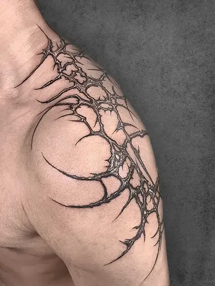 3d thorns tattoo