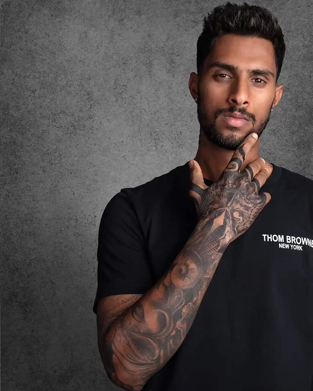 Tilak Verma at Aliens Tattoo