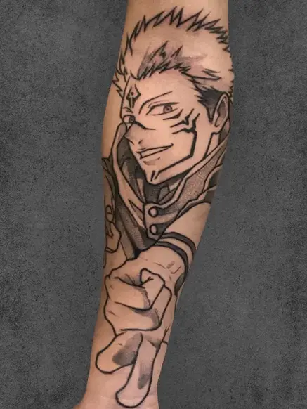 manga tattoo