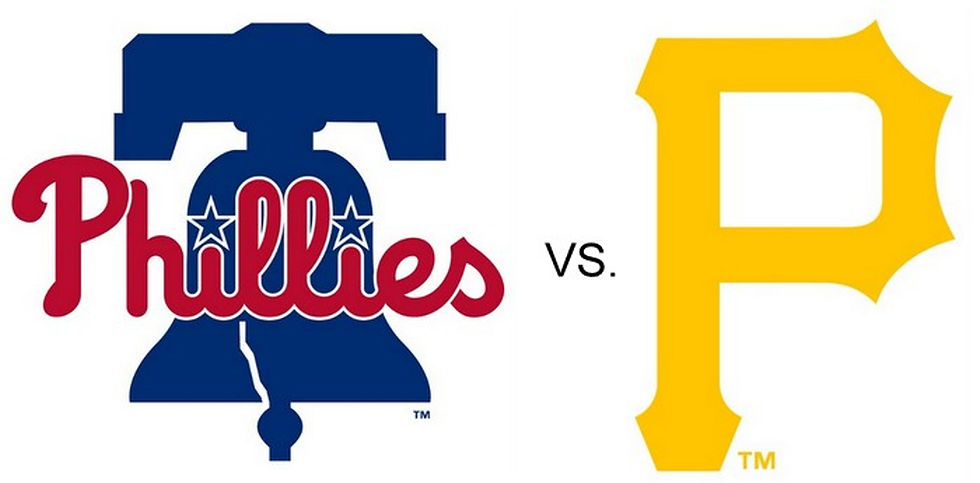 Philadelphia Phillies vs Pittsburgh Pirates Game !!!