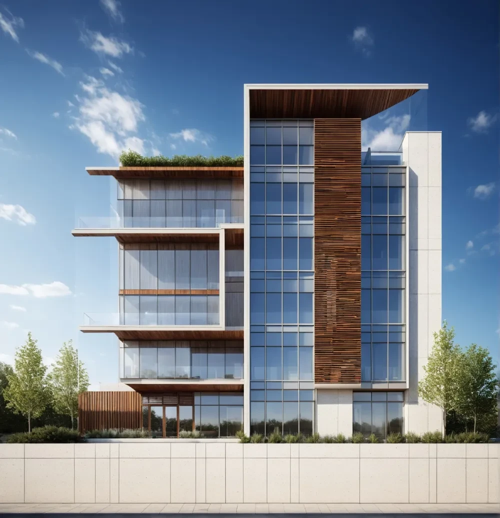 Construction Building Renders From Architectural Section to Photorealistic Building Render