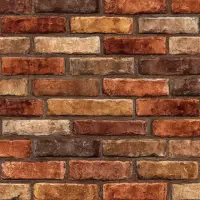 Realistic brick wall texture for architectural rendering and virtual staging.
