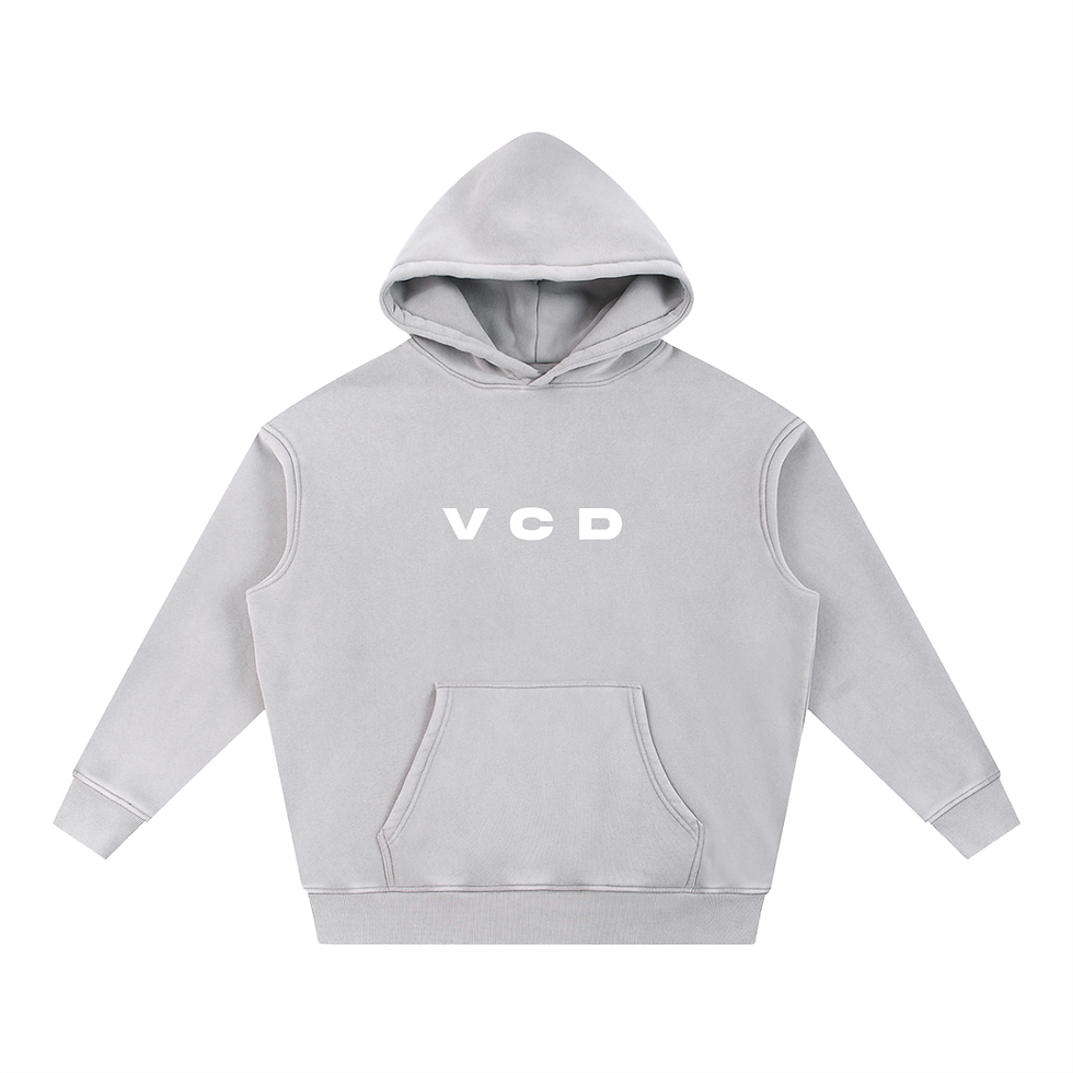 Thumbnail: Snow Wash Fleece Oversize Hoodie