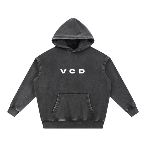  ウォッシュド加工 OVZD HOODIE Snow Wash Fleece Oversize Hoodie | ThePartyTix