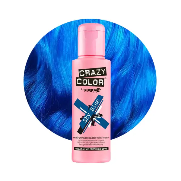 Crazy Colour Semi Permanent Hair Dye Bright