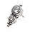 Thumbnail: Titanium Threadless 2-Bezel Set AAA Gem/Swarovski Zirconia & Bead