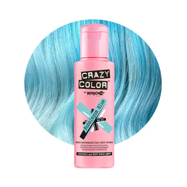 Crazy Colour Semi Permanent Hair Dye Pastels