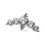 Thumbnail: Titanium Threadless 5-Bezel Set AAA Gem & Beads Cluster Top