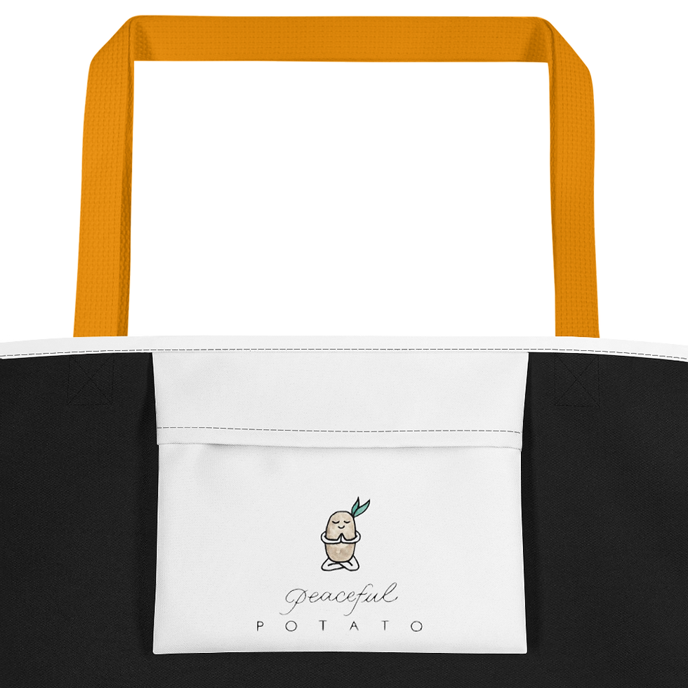 Thumbnail: Peaceful Potato Beach Bag