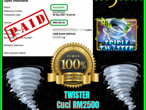 Triple Twister slot game tips to win RM2500 in Mega888