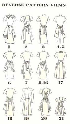 Thumbnail: Aprons -- 21 Vintage Patterns and Styles