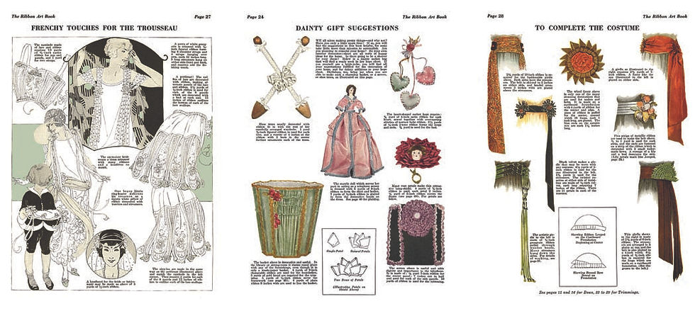 Thumbnail: Ribbon Art -- How to Make Hundreds of Vintage ...