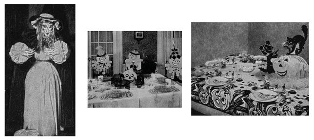 Thumbnail: The Halloween Book -- Vintage Decorations ...