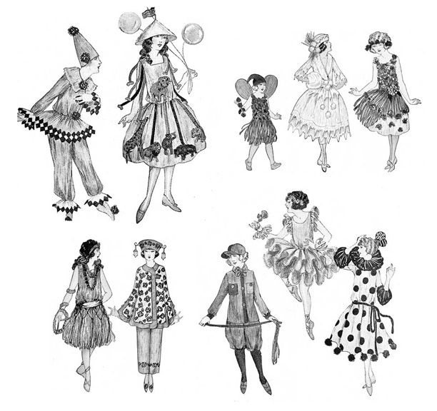 Thumbnail: How to Make Crepe Paper Costumes -- Over 60 ...