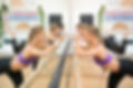 Three athletes exercising hip extension