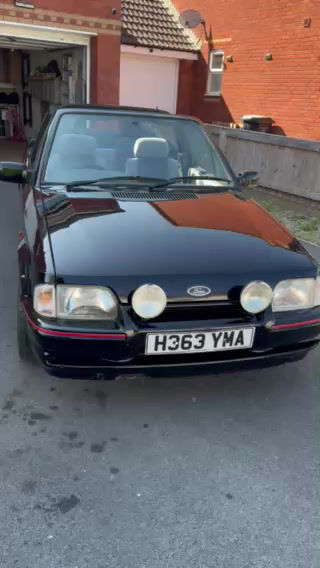 Thumbnail: Ford Escort 1.6i Cabriolet (XR3i)