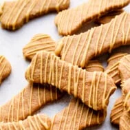 Homemade Peanut butter Treats for Pugs