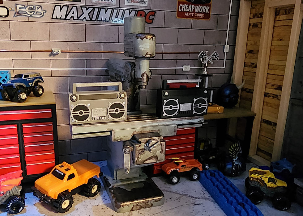 Thumbnail: ECB 3D Printing 1/10 Boom Box, Scale Radio, Stereo