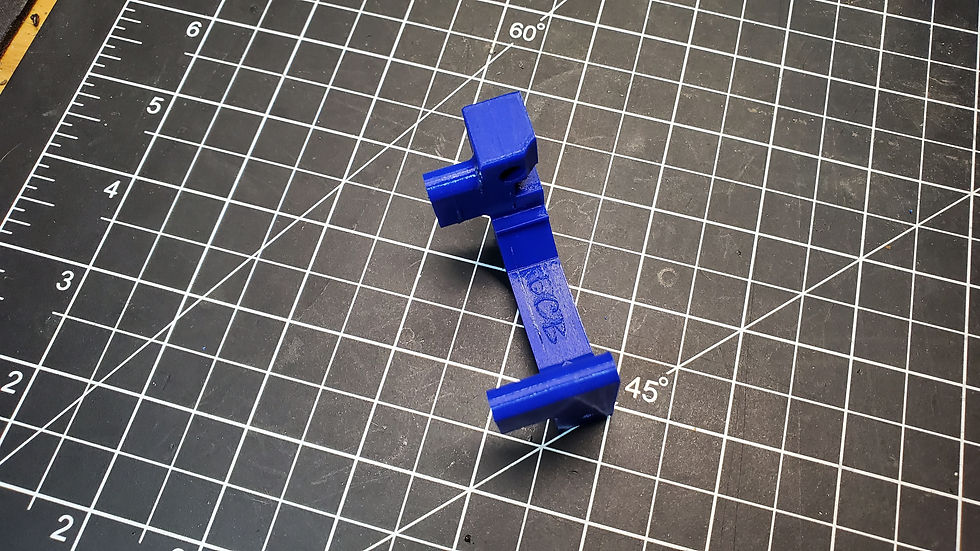 Thumbnail: ECB 3D Printing Steering Servo Mount For Tamiya Cod Buster