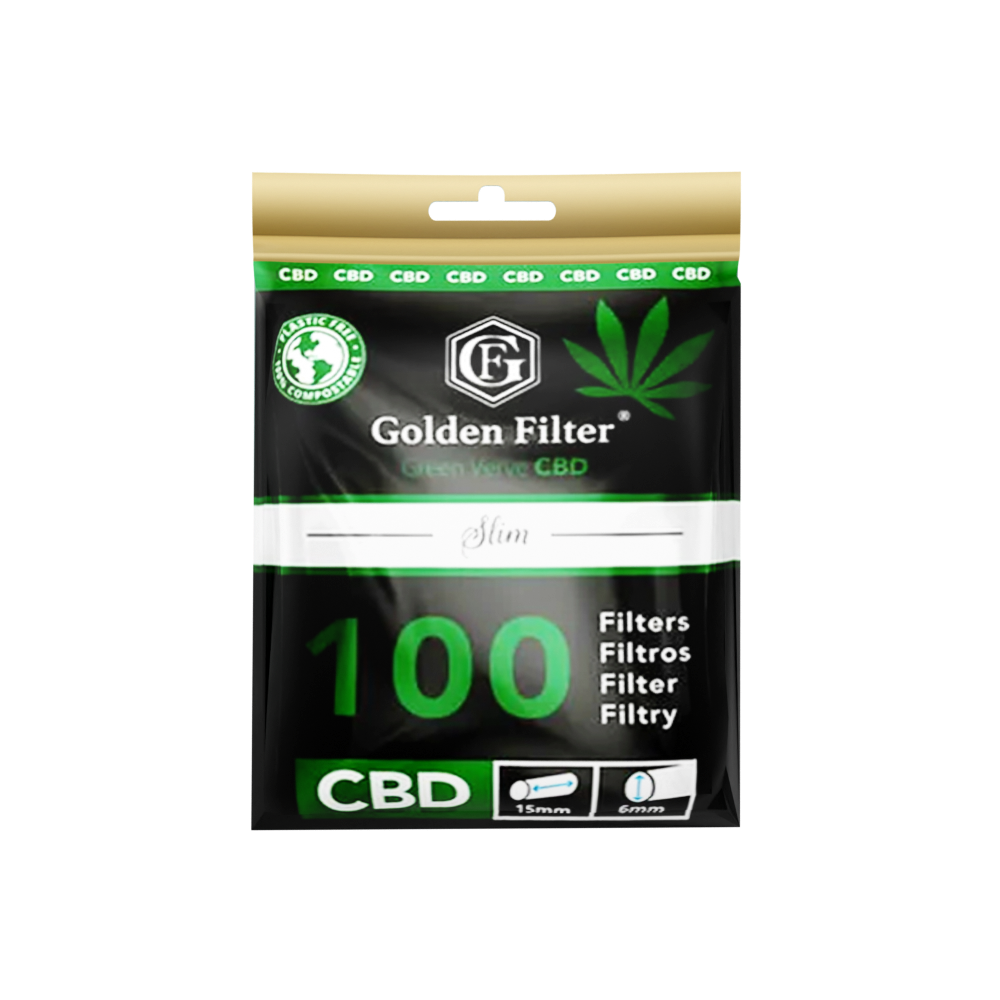 Filtro Golden Filter, Green Verve CBD