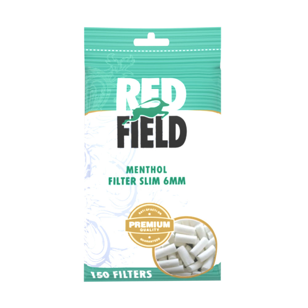 Filtros Slim Menthol Red Field