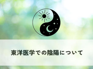 体質の分類方法【陰陽】