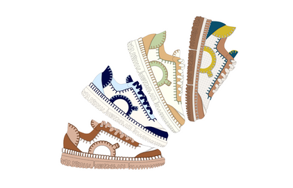 On Cloud X Chloe Mockup Collab