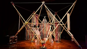 Bamboo Loom by Slow Art Collective