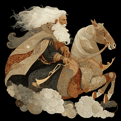 Slavic God of Sky & Thunder Perun