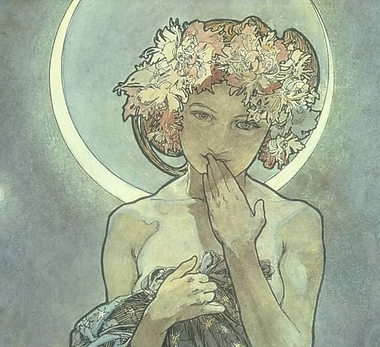 The Moon from his Moon and Stars series