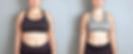 mulher-posando-antes-e-depois-da-perda-de-peso-dieta-e-nutricao-saudavel-resultados-de-fit