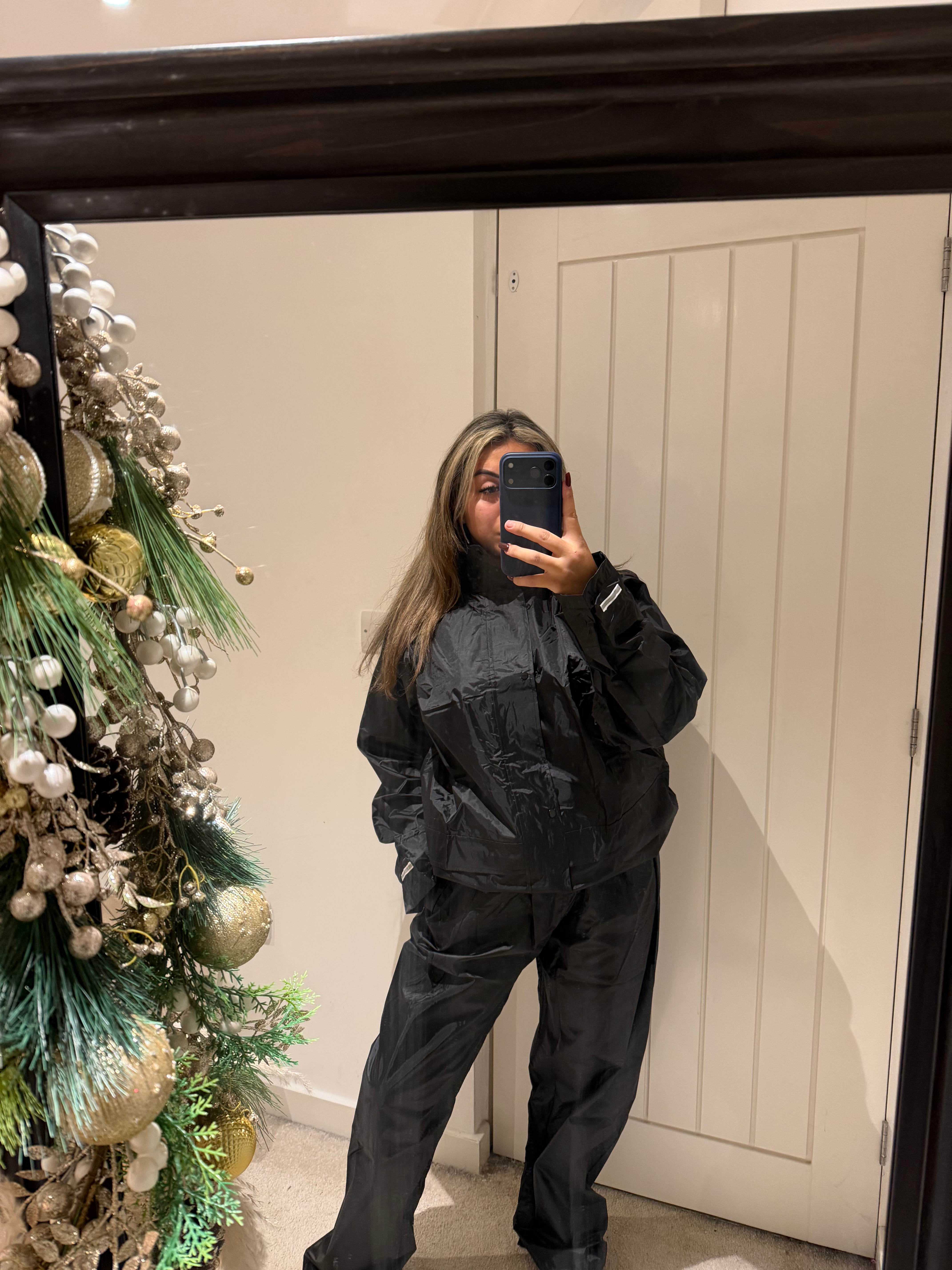 JUNIORS RAIN SUIT JACKET AND TROUSERS