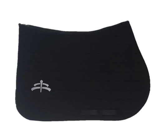 Thumbnail: Jump carded saddle pad with Makebe logo
