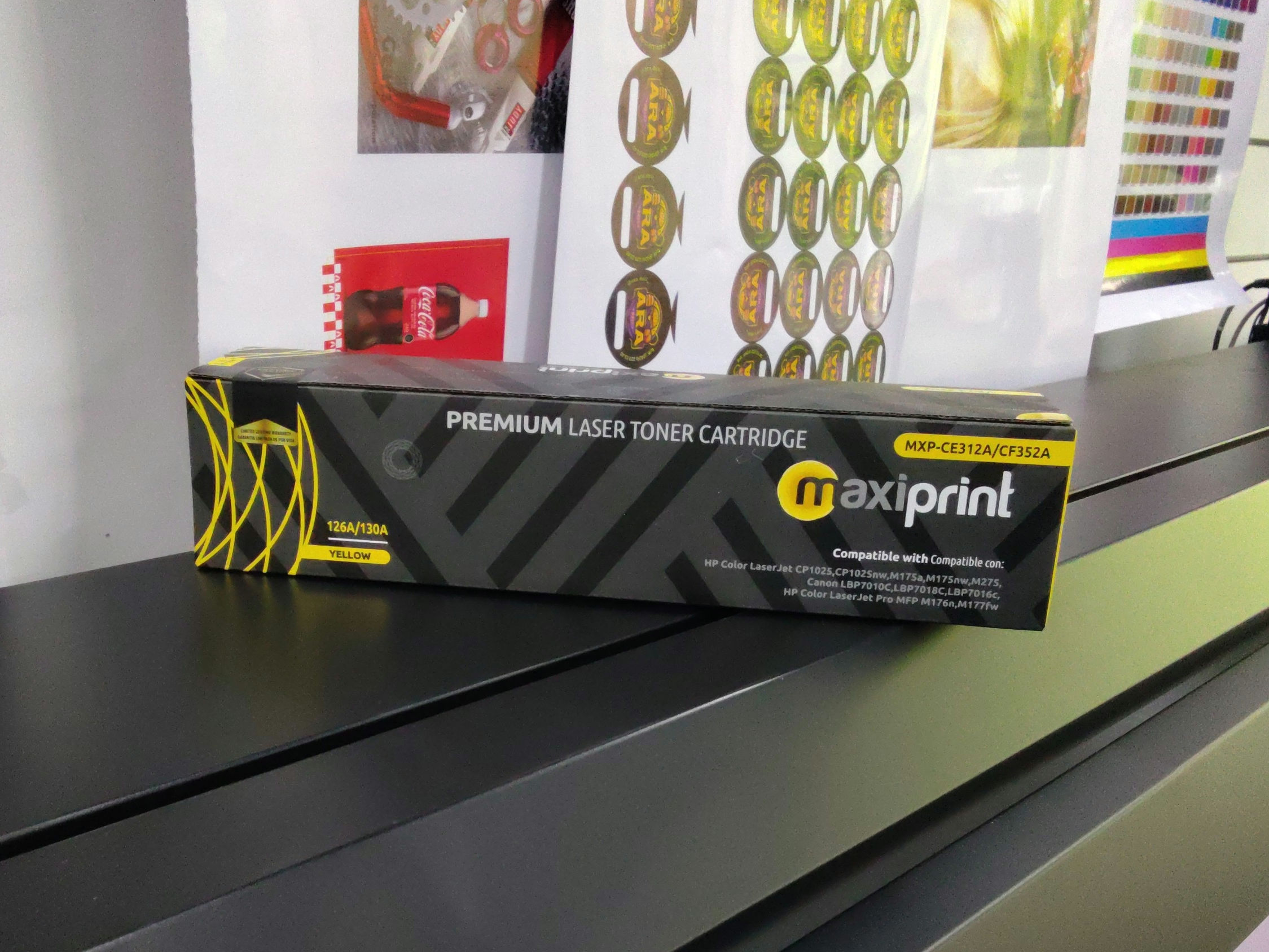 Maxiprint Laser Toner Cartridge MXP-CE312A/CF352A YELLOW