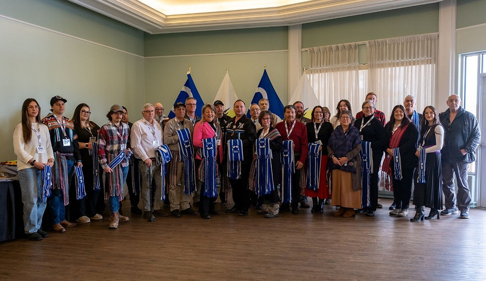 Métis National Council and Northwest Territory Métis Nation in Edmonton for the signing of a Memorandum of Understanding