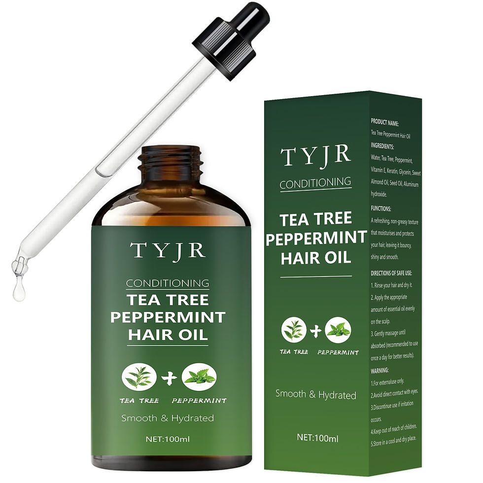 Miniatura: Tea Tree & Mint Hair Care Essential Oil 100ml | Voedende Scalp Care