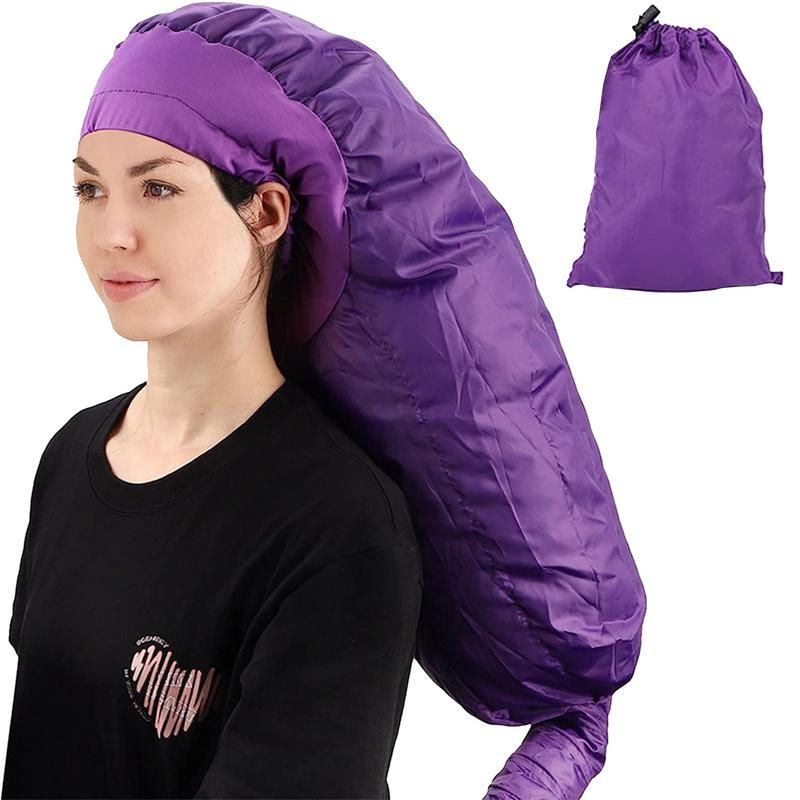 Miniatura: Draagbare Hair Dryer Bonnet voor Lange Dreadlocks | Verstelbare Soft Droogkap vo