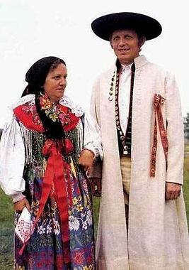 Folk costumes from Chodsko (South-West Bohemia), Czechia