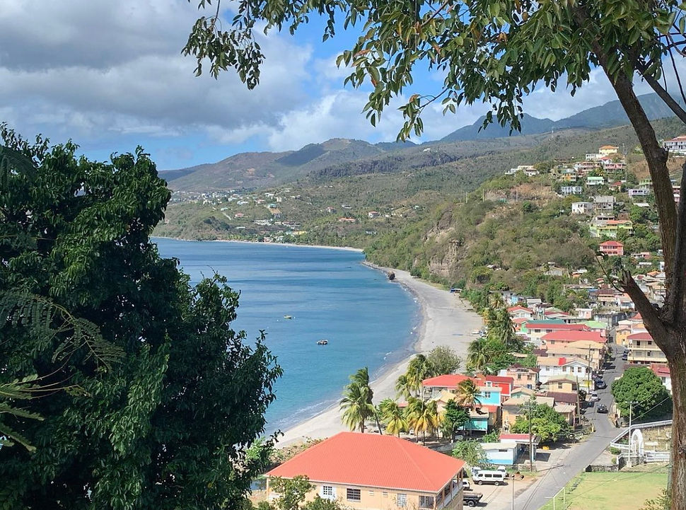 Beach scene near Savanne Paille Holiday Homes, Vacation Rental in Dominica