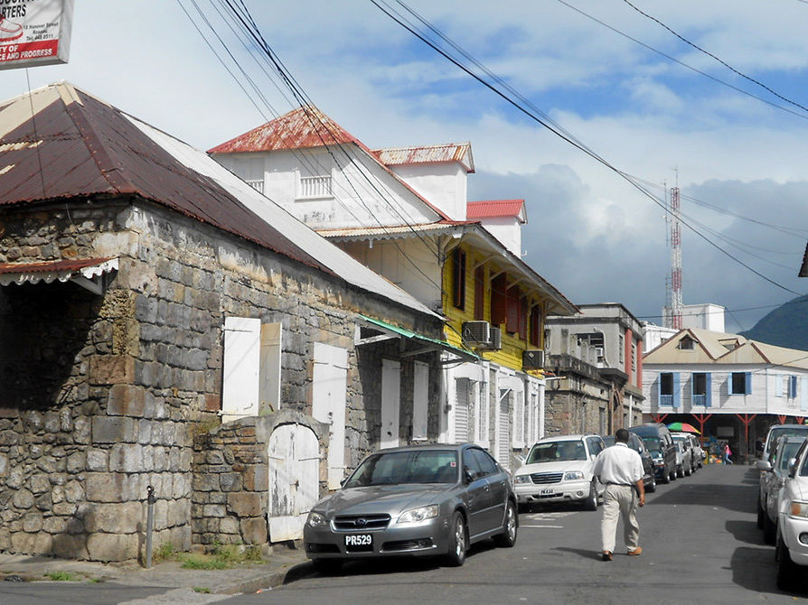 Roseau on the way to Savanne Paille Holiday Homes, Accommodation in Dominica